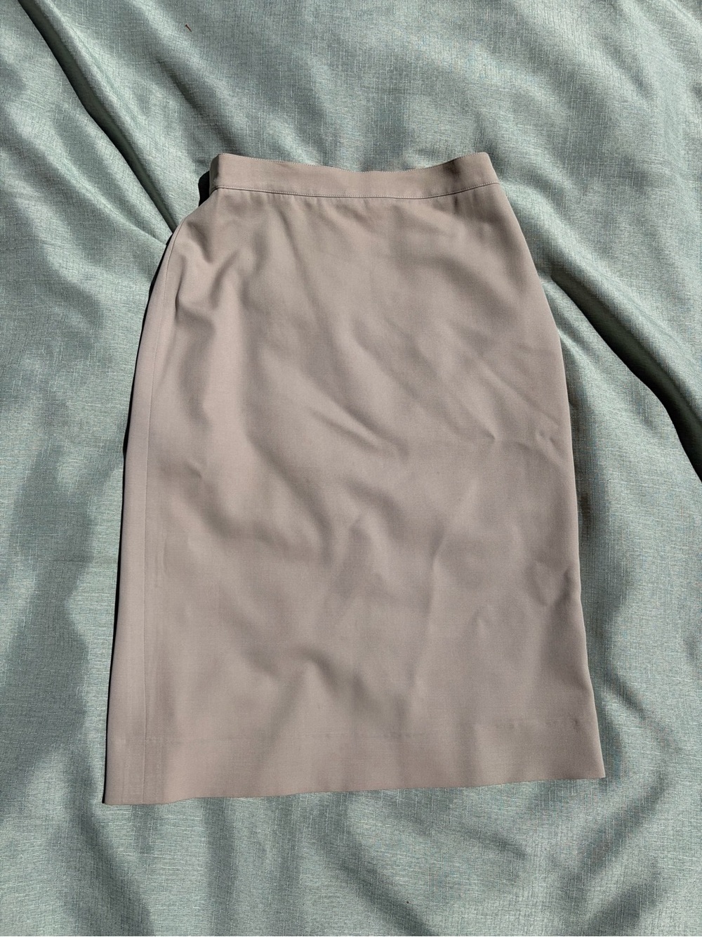 MaxMara Taupe Pencil Skirt